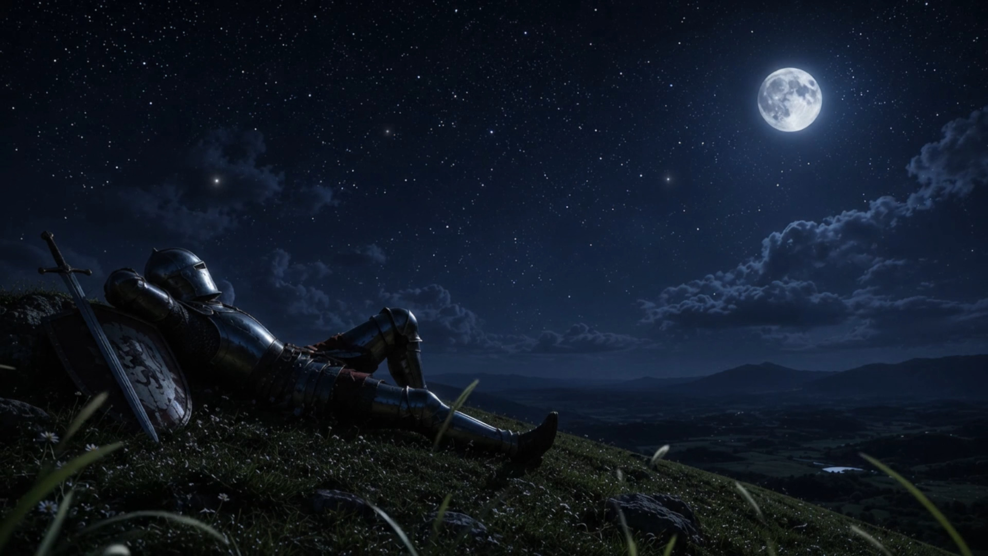knight-resting-at-night